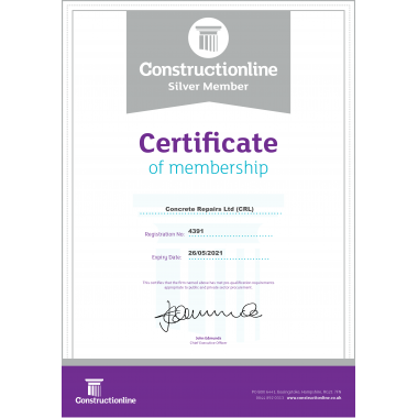 Construction Line Membership Certificate