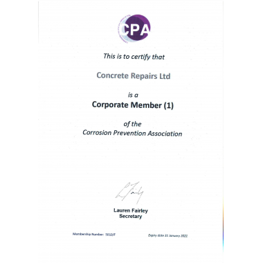CPA Membership Certificate